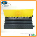 100% Raw Rubber Electrical Cable Ramp / Floor Cable Cover / Rubber Cable Ramp